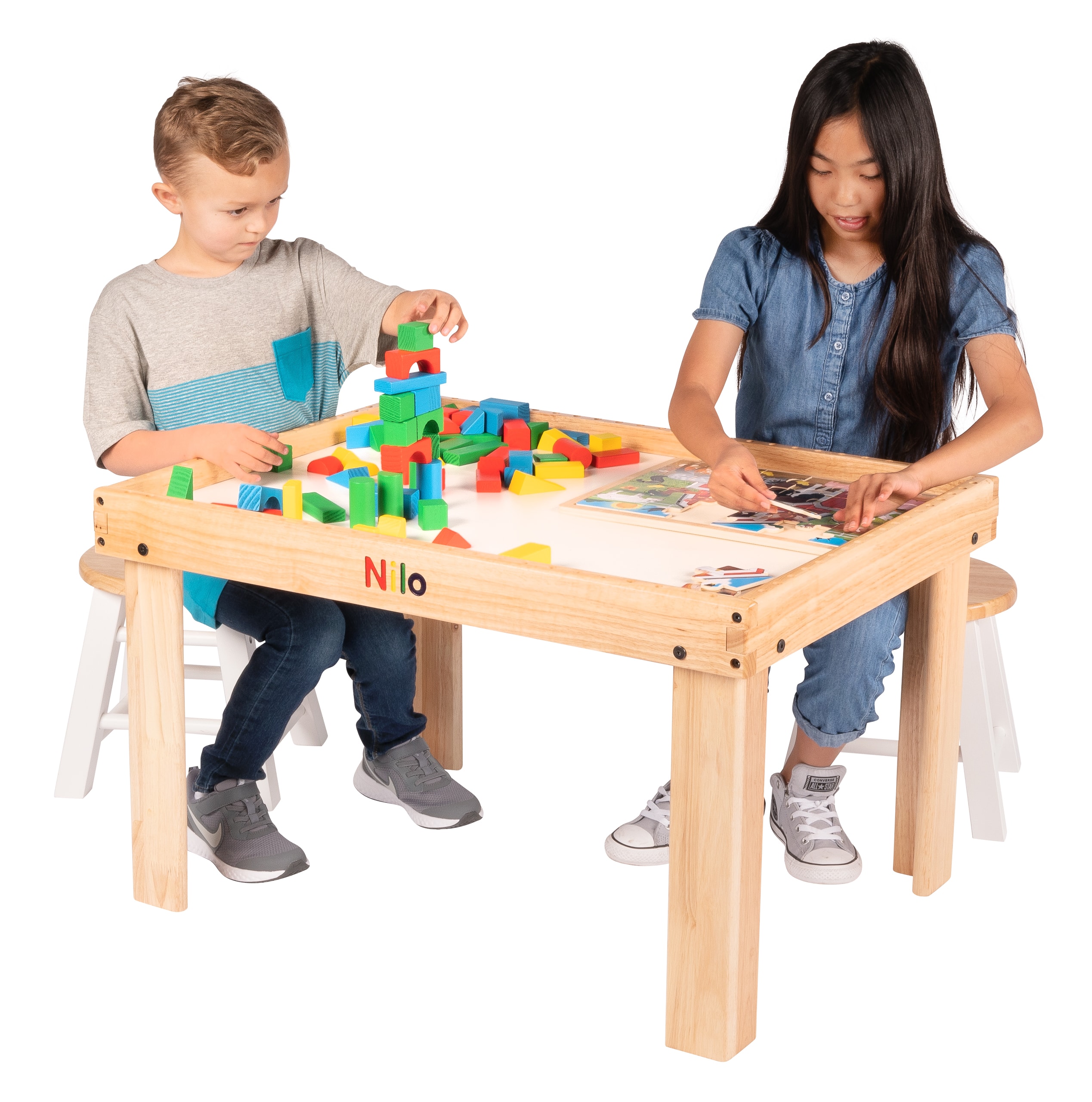 lego table with stools